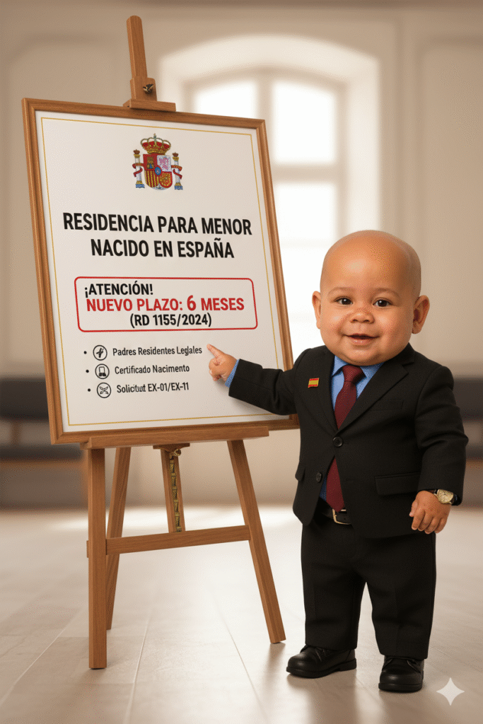 residencia hijo residente legal
