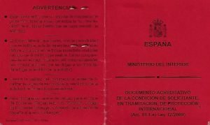 anuncios sobre denegaciones de asilo en el BOE