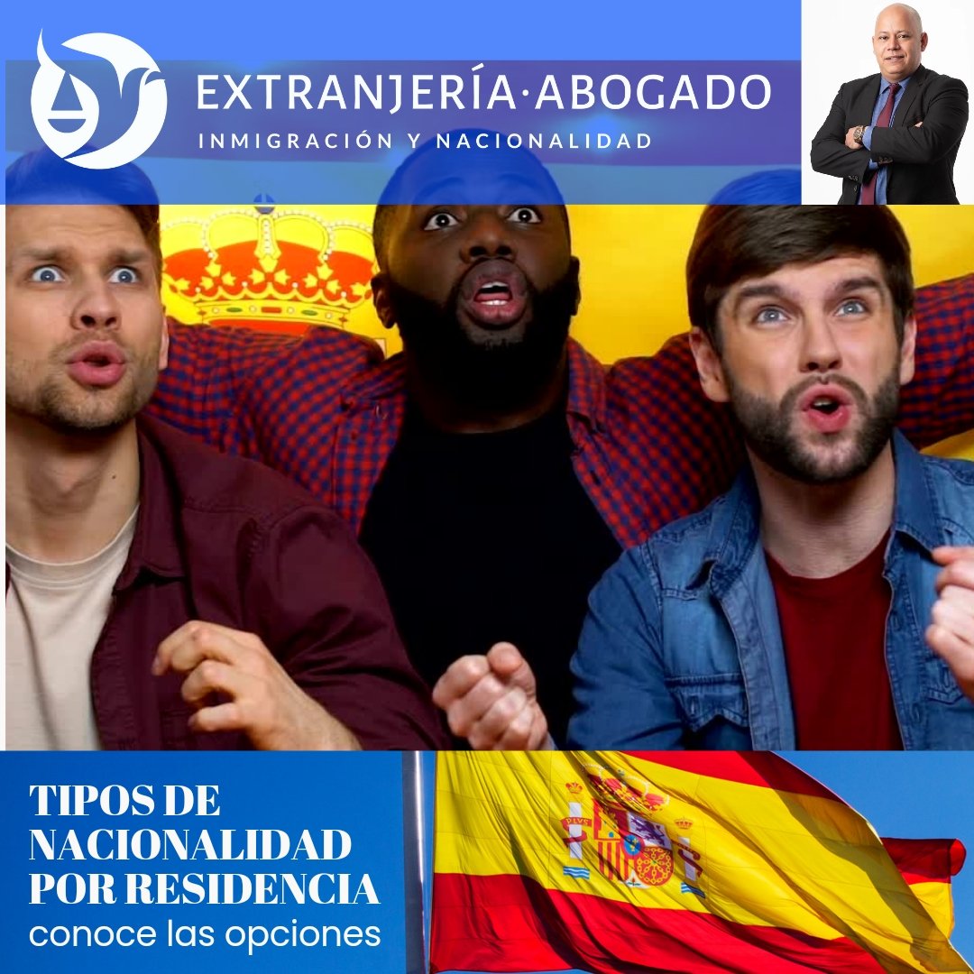 tipos de nacionalidad por residencia en España